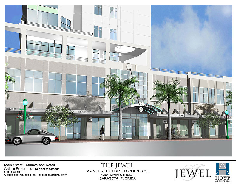 The Jewel Main Street Entrance and Retail